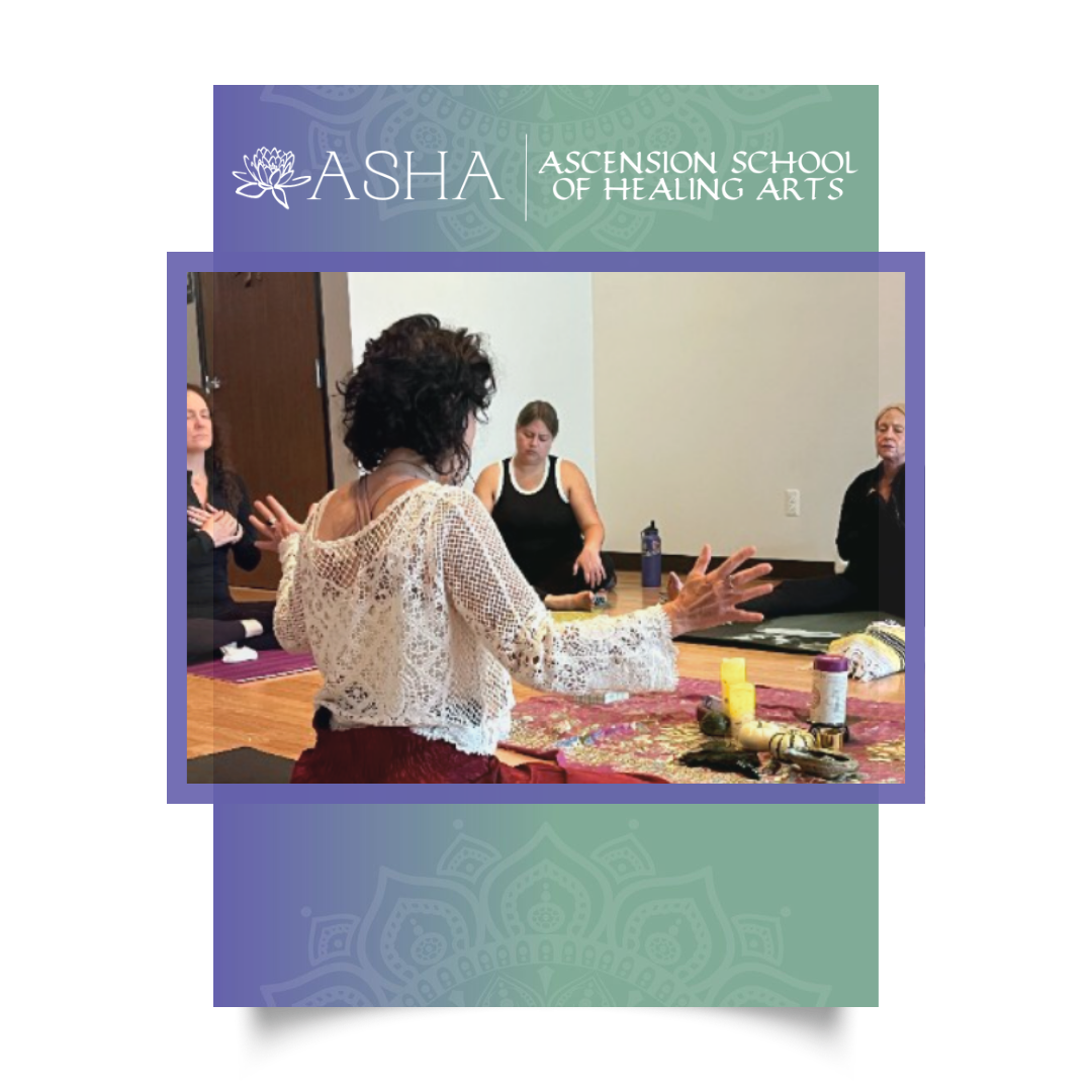 Donna Lakes teaching a seated group class at ASHA