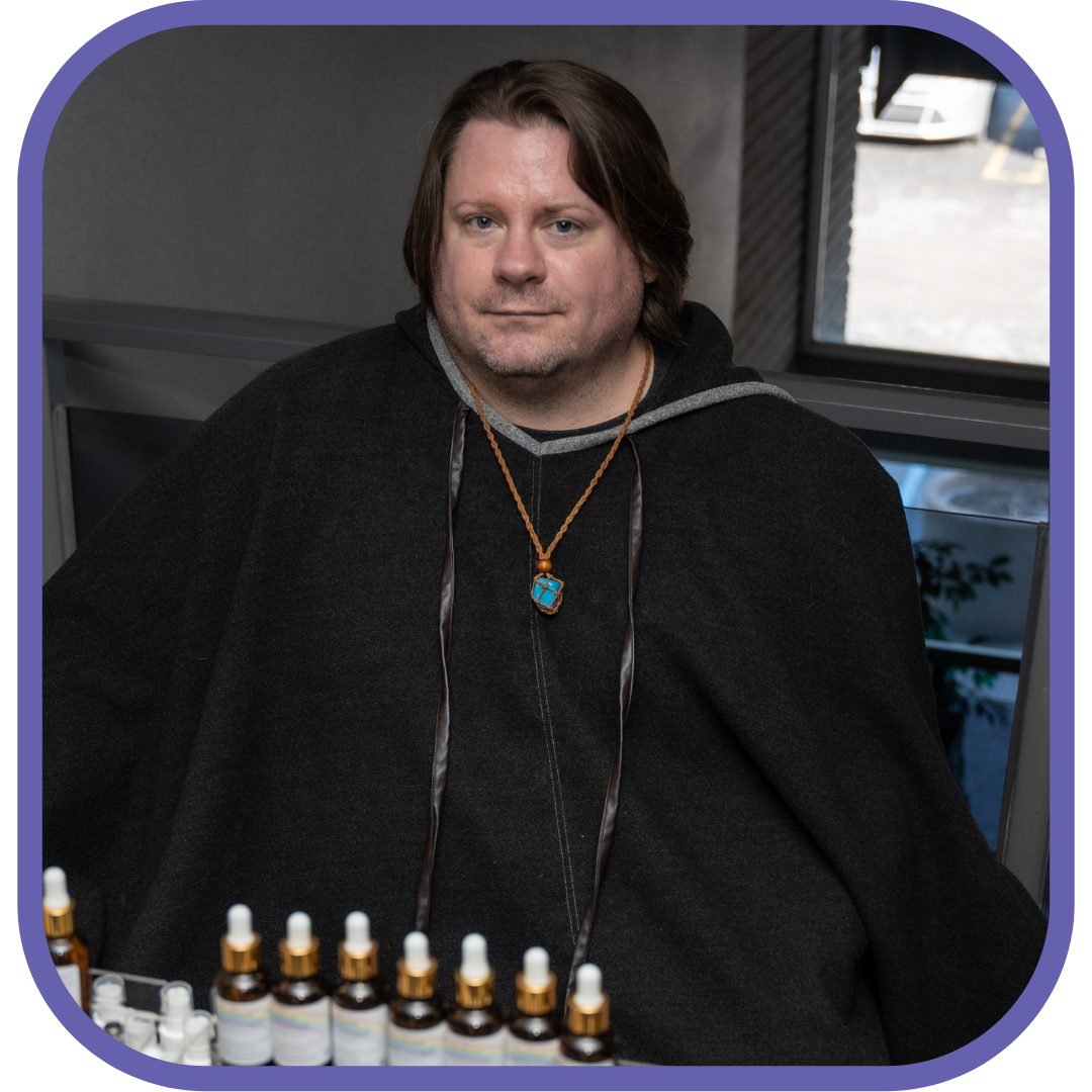 Michael Allison, Certified Flower Essence Practitioner/Crystal Healer/Ear Seeds Practitioner/Intu
